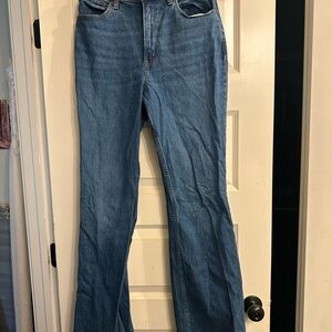 Abercrombie & Fitch high-rise “curve love” vintage flare Blue Women's Jeans- 30